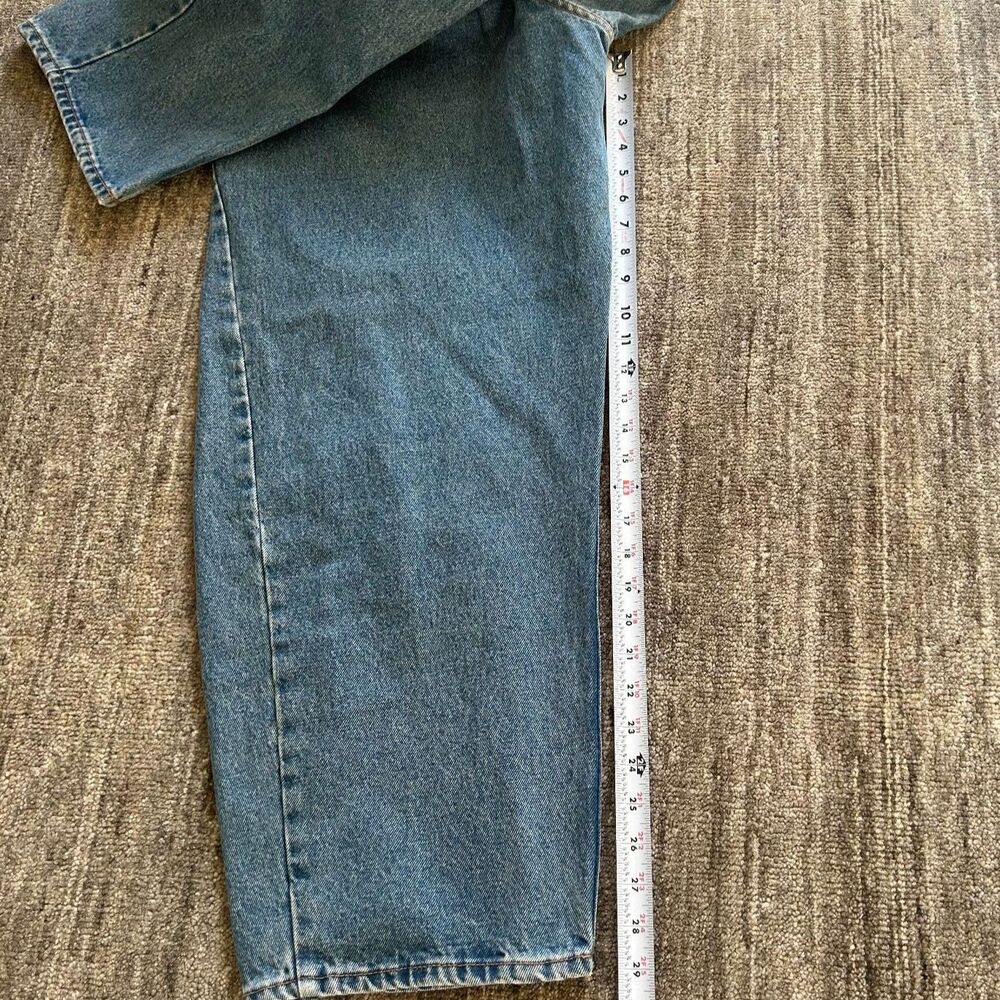 Abercrombie and Fitch Curve Love Mid Rise Barrel Jean,  30 Long - Picture 7 of 10